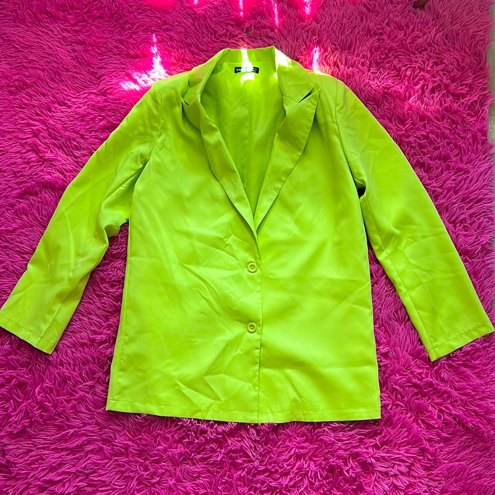 Lime Green Blazer